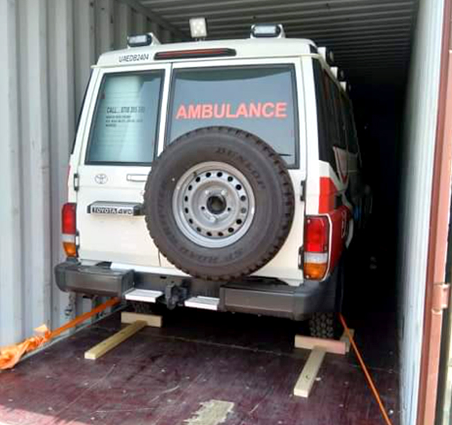 Humanitarian Cargo – Ambulances